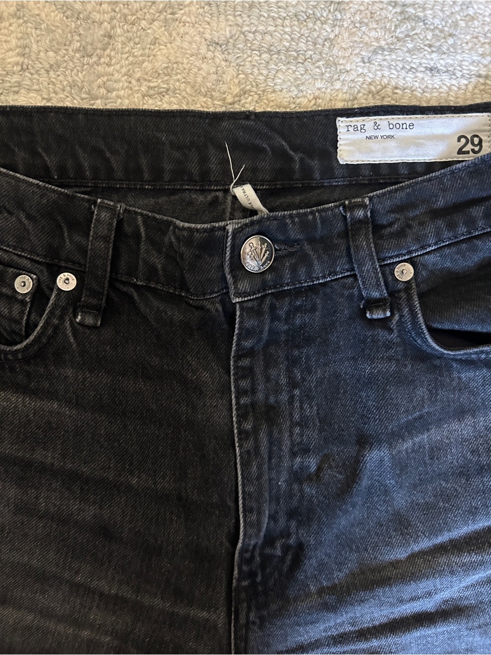 rag & bone Sofie High Rise Ankle Ultra Wide Jeans - Picture 5 of 6